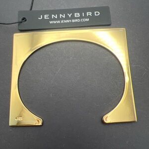 JENNY BIRD ForTheLove Gold Bracelet! Minimalist Cuff! NWT! MSP $148